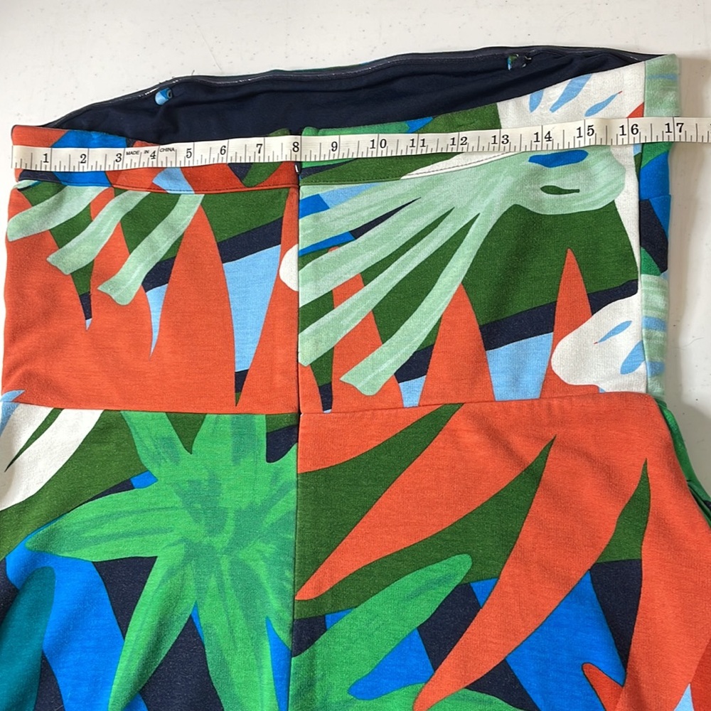 💓Size 12 VIBRANT TROPICAL PRINT SUNDRESS - Picture 7 of 11